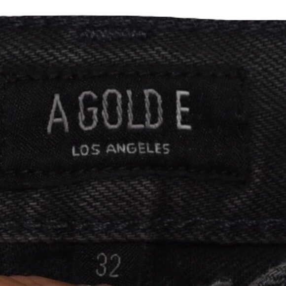Agolde Faded Gray Jeans 32 Made in USA Stretch Modern Fit Denim Tapered - Picture 8 of 12